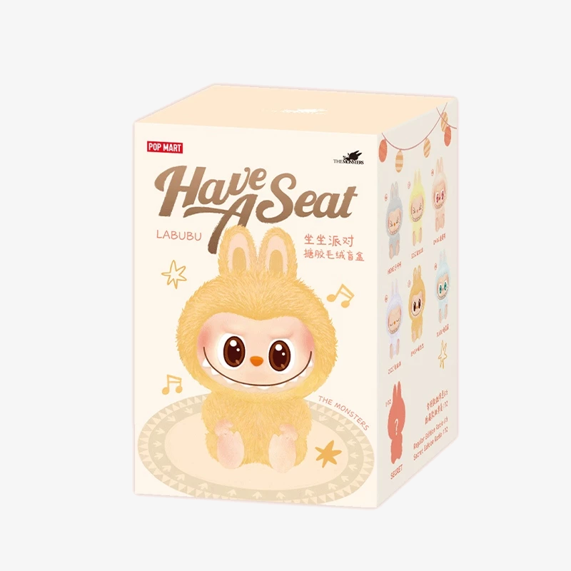 THE MONSTERS - Have a Seat Vinyl Plush Blind Box